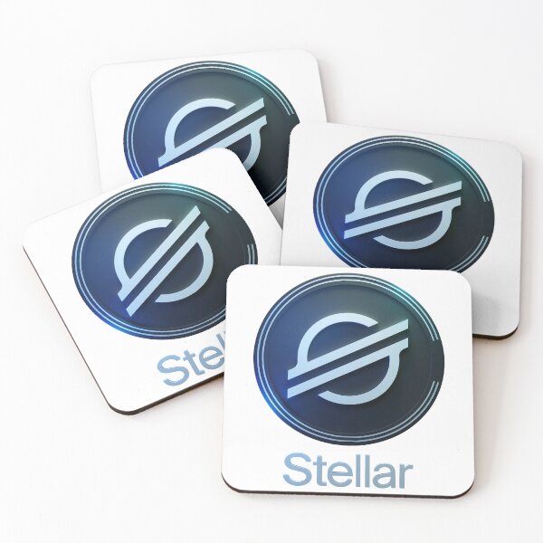 Item preview, Stellar logo and blue coin with font. XLM designed and sold by ColorCube1.