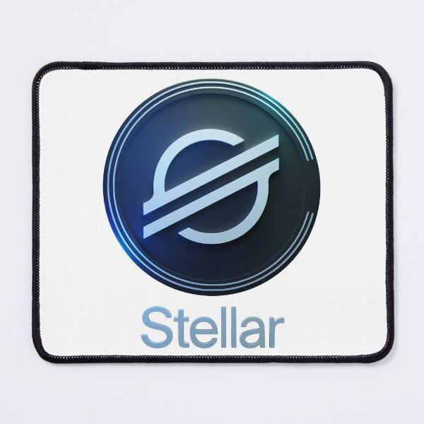 Item preview, Stellar logo and blue coin with font. XLM designed and sold by ColorCube1.