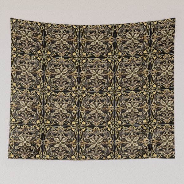 Item preview, Intricate gold clover design designed and sold by Midnight-Hour.