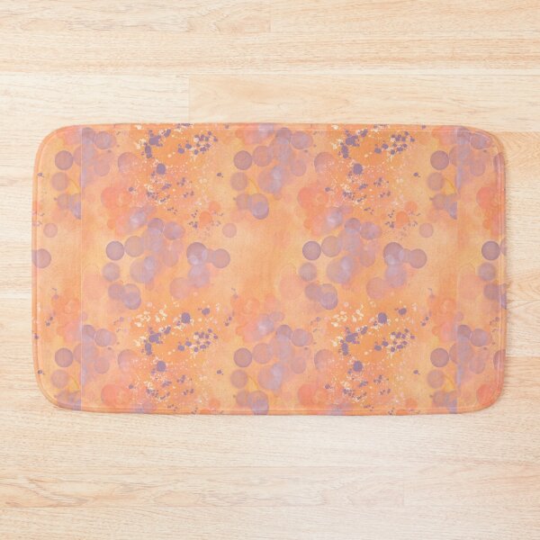 Item preview, Peach and Lavendar Flower Pattern designed and sold by MugsAndDuds.