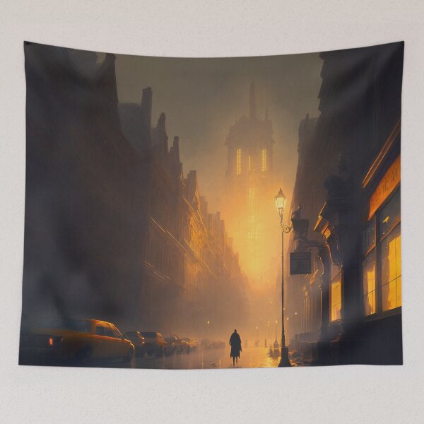 Item preview, The Yellow Fog: A City's Lullaby designed and sold by oanaunciuleanu.