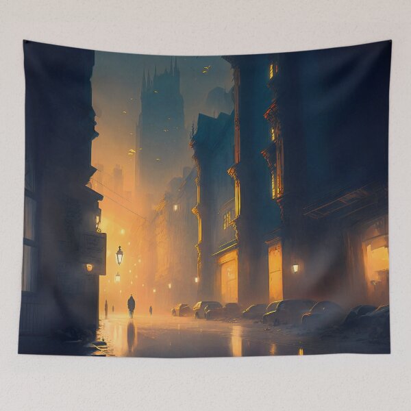 Item preview, The Yellow Fog: A City's Lullaby designed and sold by oanaunciuleanu.