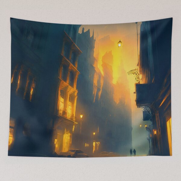 Item preview, The Yellow Fog: A City's Lullaby designed and sold by oanaunciuleanu.