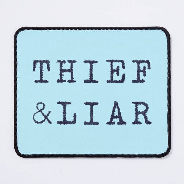 Item preview, thief & liar - almost black designed and sold by BrownWoodRobot.