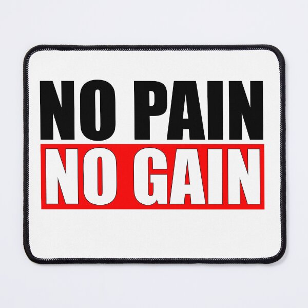 Item preview, NO Pain No Gain Gym Quote designed and sold by Bright-Store.