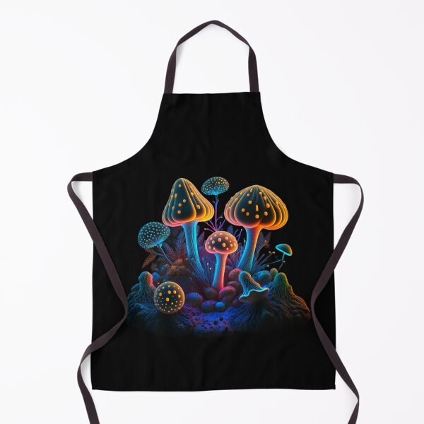 Item preview, Psychedelic glowing mushrooms #4 designed and sold by Christolamber.
