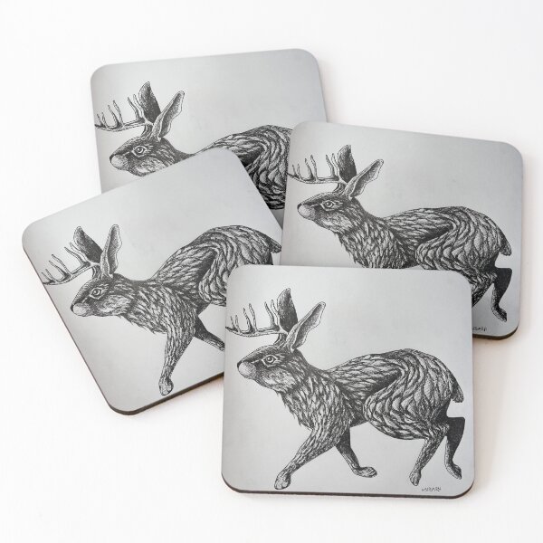 Item preview, Jackalope designed and sold by Hailey Spearn.