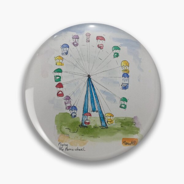 Item preview, Flying the ferris wheel designed and sold by Maree McCrum.