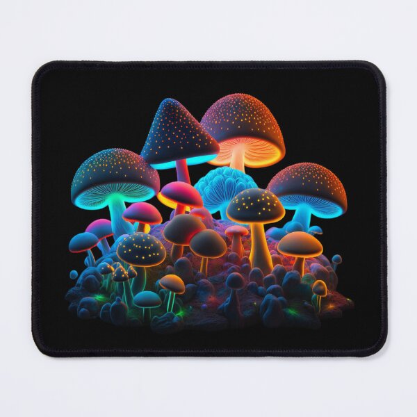 Item preview, Psychedelic glowing mushrooms #5 designed and sold by Christolamber.