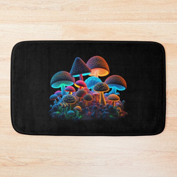 Item preview, Psychedelic glowing mushrooms #5 designed and sold by Christolamber.