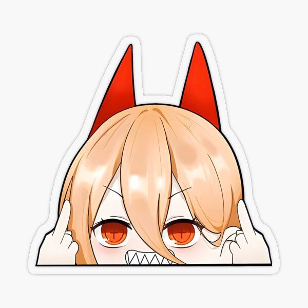 Y.F Peek Peeker Anime Stickers Laptop Stickers Cars -  Norway