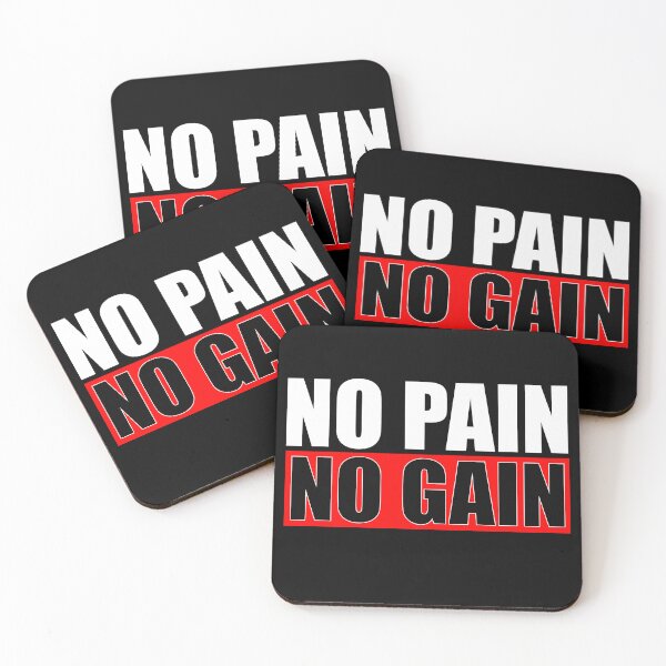 Item preview, NO Pain No Gain Gym Quote Tshirt designed and sold by Bright-Store.