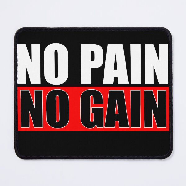 Item preview, NO Pain No Gain Gym Quote Tshirt designed and sold by Bright-Store.