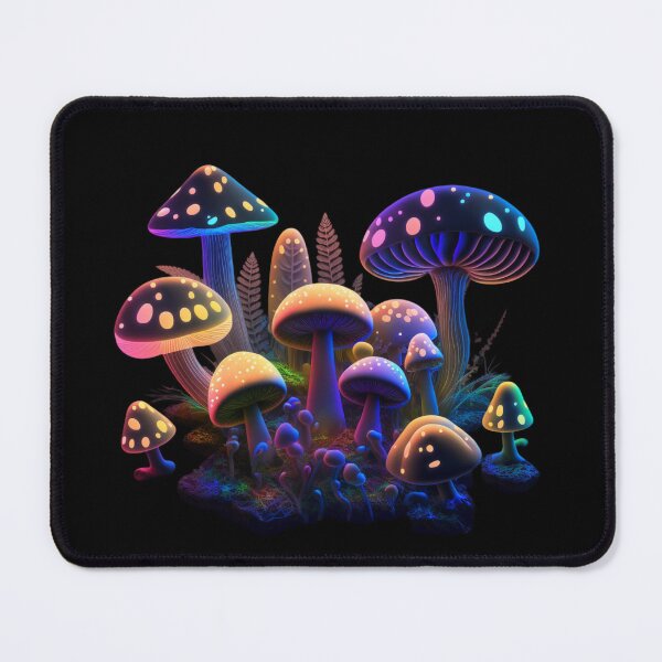 Item preview, Psychedelic glowing mushrooms #6 designed and sold by Christolamber.