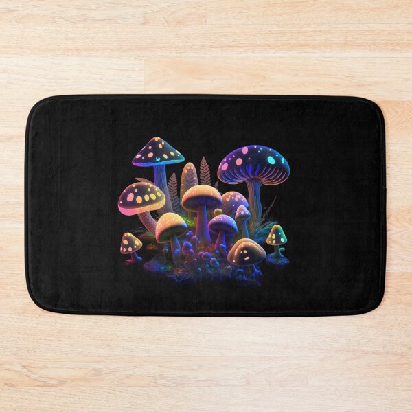 Item preview, Psychedelic glowing mushrooms #6 designed and sold by Christolamber.