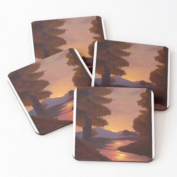 Item preview, sunset on the river designed and sold by Darkartroll.