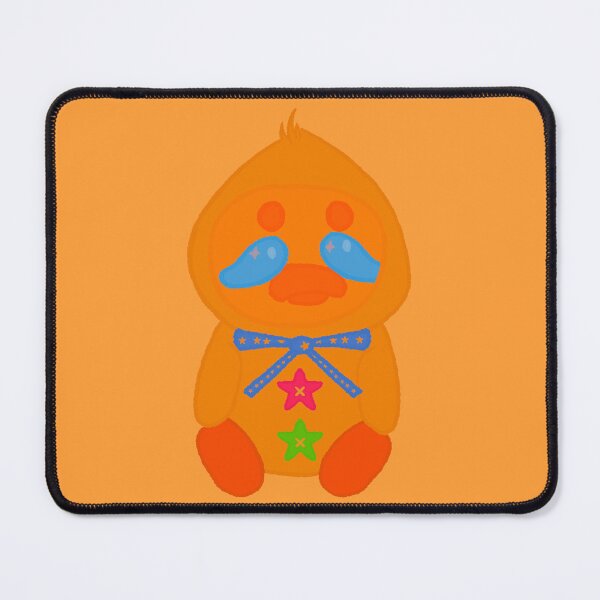 Item preview, vibrant kid core sad duck designed and sold by faunascreations.