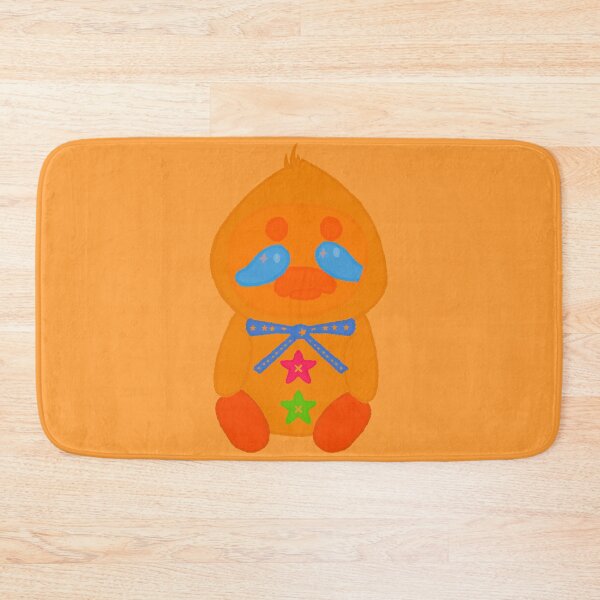 Item preview, vibrant kid core sad duck designed and sold by faunascreations.