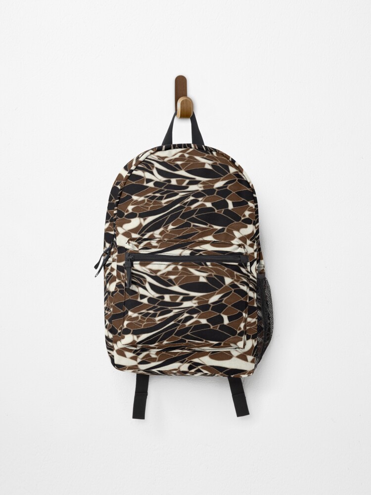 Thumbnail 1 of 3, Backpack, Patchwork swing mottled cowhide designed and sold by Tim-Ries.