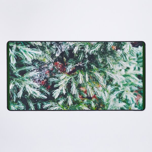 Item preview, Fir tree covered with drops of rain designed and sold by helenkaiy.