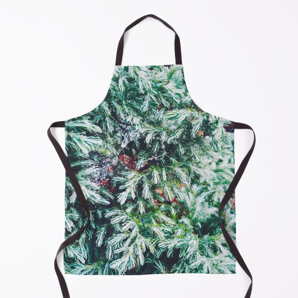 Item preview, Fir tree covered with drops of rain designed and sold by helenkaiy.