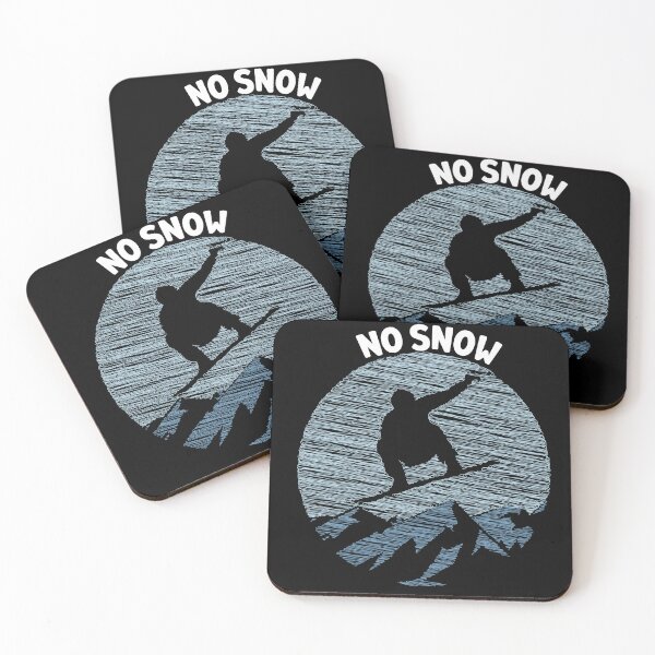 Item preview, No Snow No Show Essential T-Shirt designed and sold by Ramky-Art-Board.