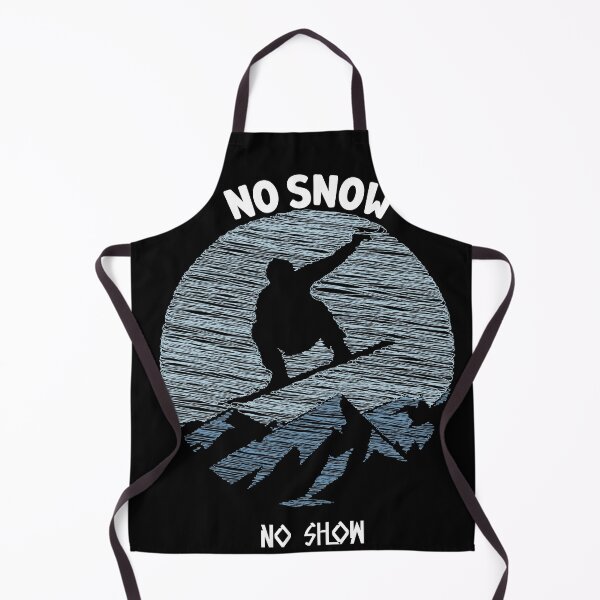 Item preview, No Snow No Show Essential T-Shirt designed and sold by Ramky-Art-Board.