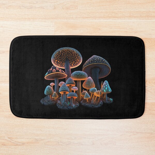 Item preview, Psychedelic glowing mushrooms #10 designed and sold by Christolamber.