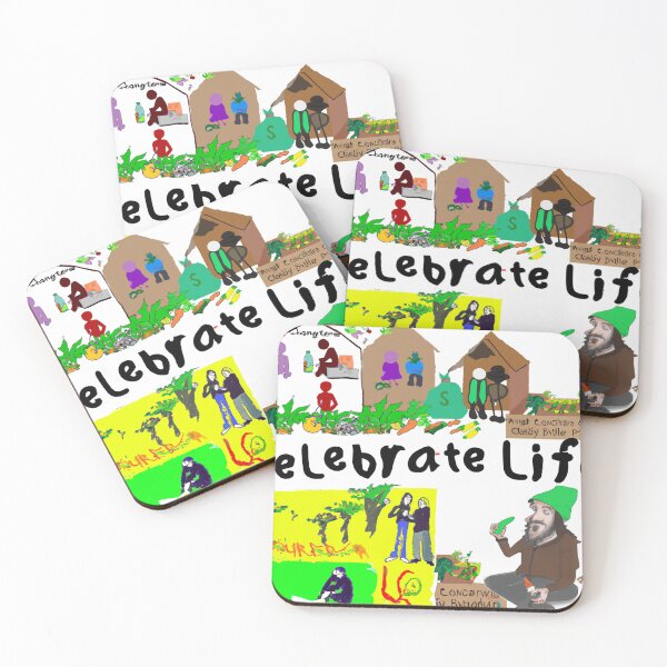 Item preview, Celebrate Life - 1 of 3 designed and sold by WildPenDesign.