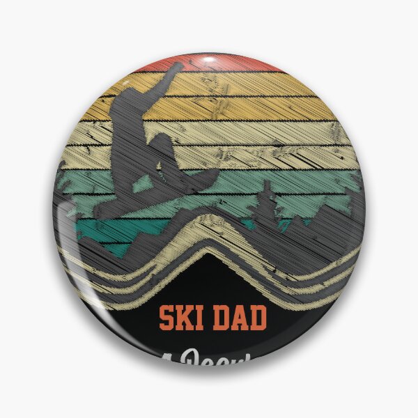Item preview, Ski Dad Like A Regular Dad Only Cooler Classic T-shirt Classic T-Shirt designed and sold by Ramky-Art-Board.