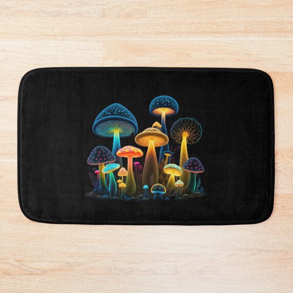 Item preview, Psychedelic glowing mushrooms #11 designed and sold by Christolamber.