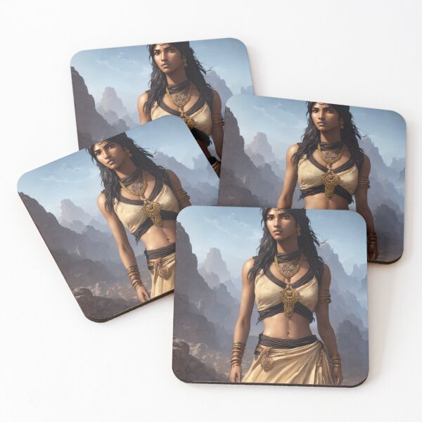 Item preview, Desert warrior, desert nomad fantasy art, digital art, AI generated designed and sold by Midnight-Hour.
