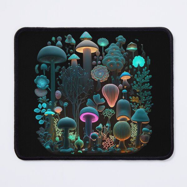 Item preview, Psychedelic glowing mushrooms #13 designed and sold by Christolamber.