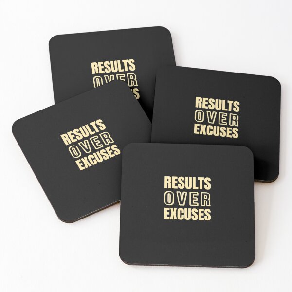 Item preview, RESULTS OVER EXCUSES designed and sold by Rajik gour.