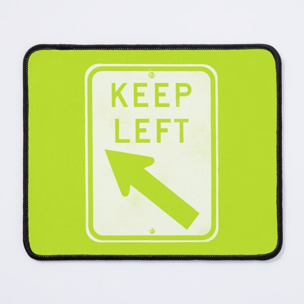 Item preview, keep left - white only designed and sold by BrownWoodRobot.