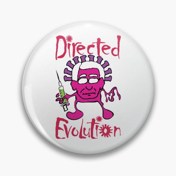Item preview, Directed Evolution A Funny Design Depicting Dr. Anthony Fauci as a COVID-19 Virus Holding a Medical Device designed and sold by pelagio.