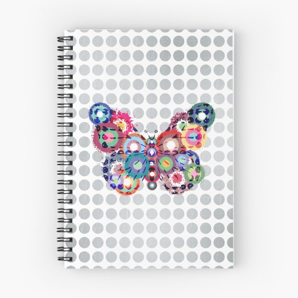 Item preview, butterfly flower swirl designed and sold by tangerinedusk.