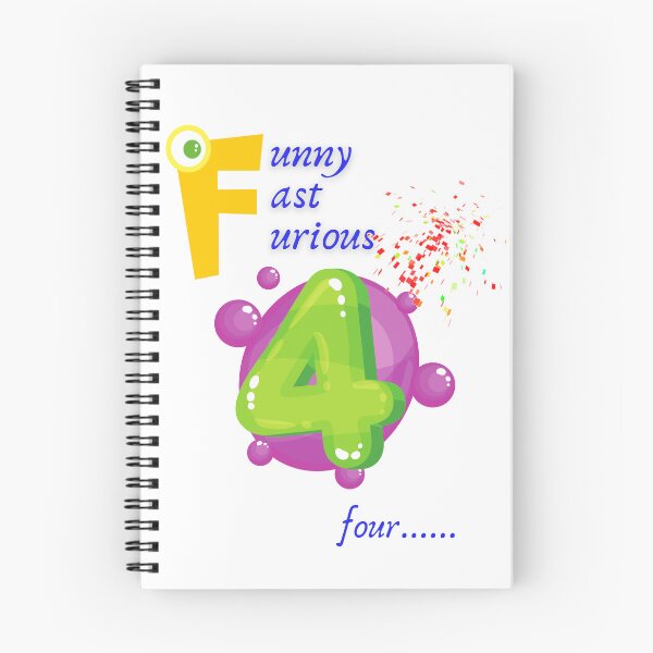 Item preview, Funny, fast and furious FOUR. designed and sold by BiSuSri.
