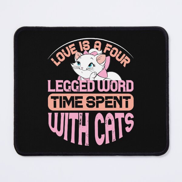 Item preview, Love Is A Four Legged Word Time Spent With Cats designed and sold by TargetBox.