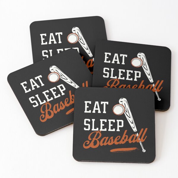 Item preview, American Baseball Eat Sleep Repeat. Fan Who Loves Retro Vintage Sport T-Shirt designed and sold by Barb  Hamilton ⭐⭐⭐⭐⭐.