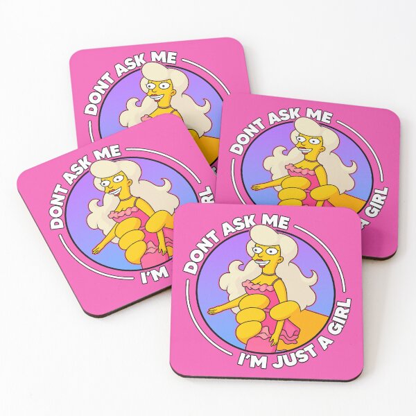 Item preview, Don't Ask Me I'm Just A Girl designed and sold by rockbottomau.