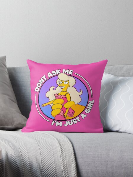 Item preview, Don't Ask Me I'm Just A Girl designed and sold by rockbottomau.