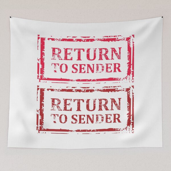 Item preview, Return to Sender designed and sold by vectorworks51.