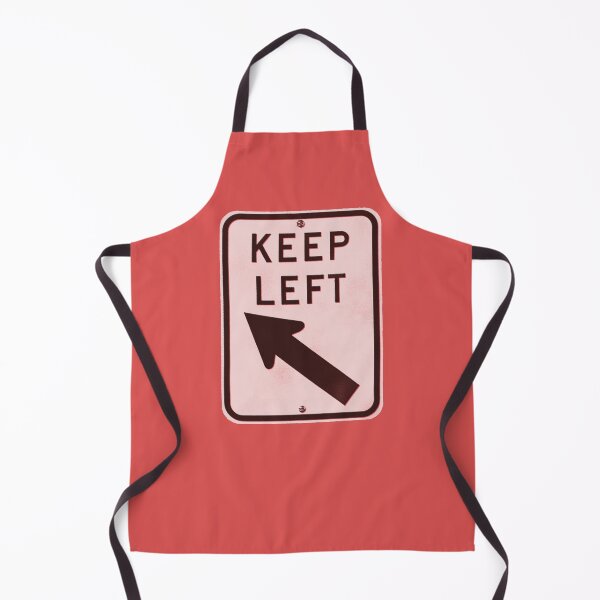 Item preview, keep left - black & white designed and sold by BrownWoodRobot.
