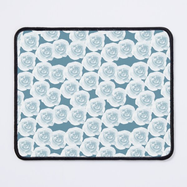 Item preview, Monochromatic Scattered Rose in Indigo designed and sold by ElaMilkoDESIGN.