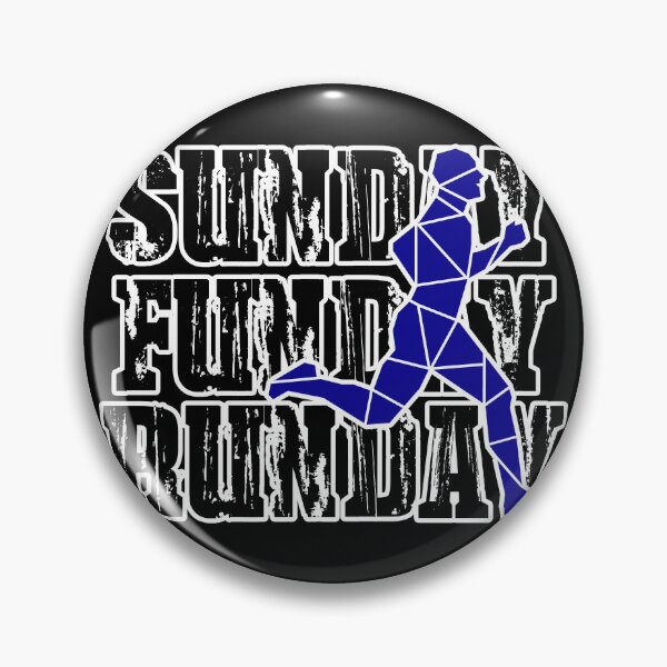 Item preview, SUNDAY, FUNDAY, RUNDAY BLUE RUNNER designed and sold by the Zarock Shop.