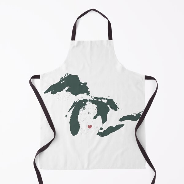 Item preview, Green Michigan Lakes designed and sold by OneCreativePup.
