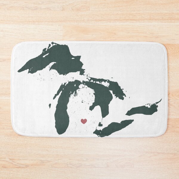 Item preview, Green Michigan Lakes designed and sold by OneCreativePup.