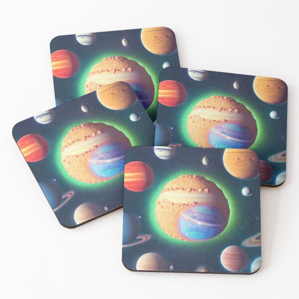 Item preview, colorful planets designed and sold by ArteEterno.