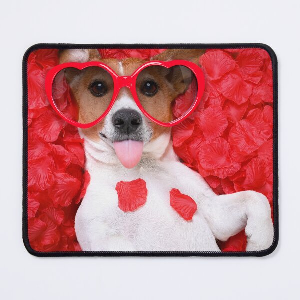 Item preview, Red roses dog valentine gifts designed and sold by TheVIP.